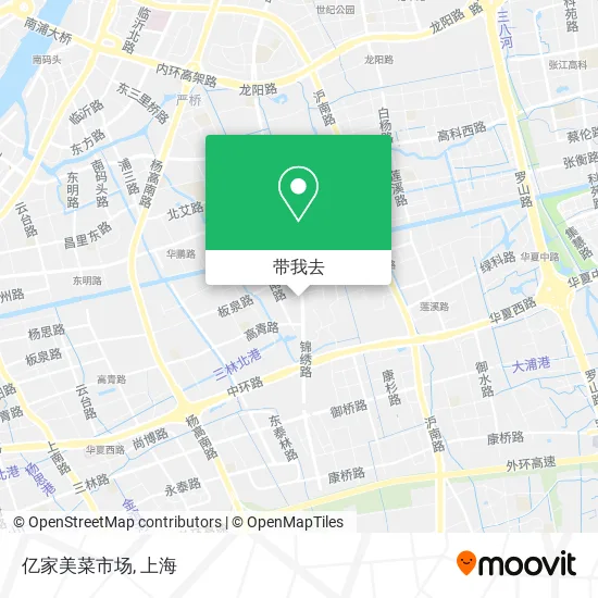 亿家美菜市场地图