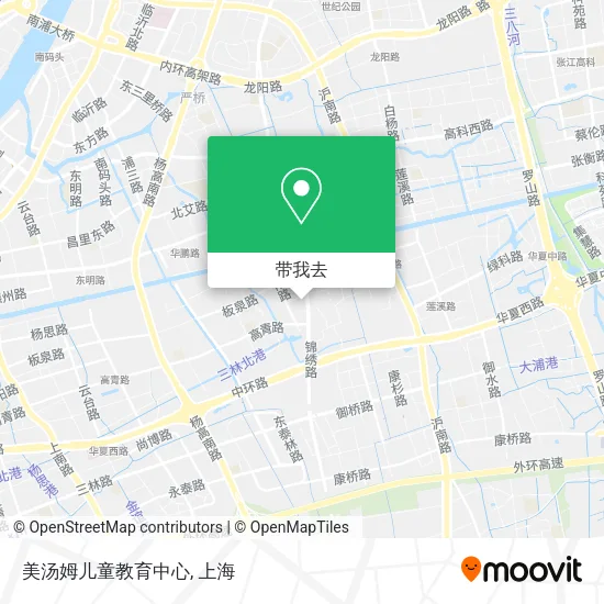 美汤姆儿童教育中心地图