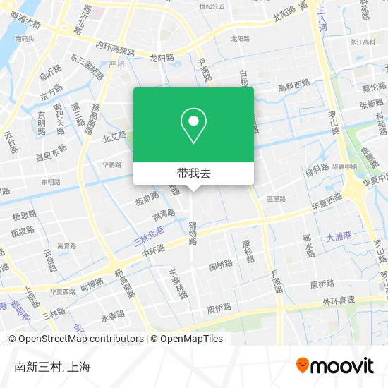 南新三村地图