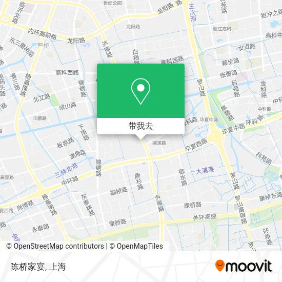 陈桥家宴地图