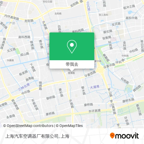 上海汽车空调器厂有限公司地图