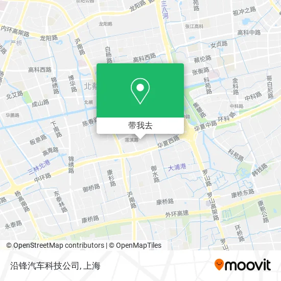 沿锋汽车科技公司地图