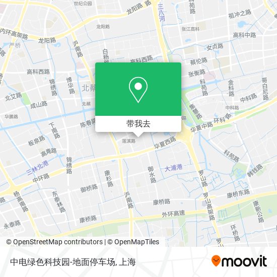 中电绿色科技园-地面停车场地图