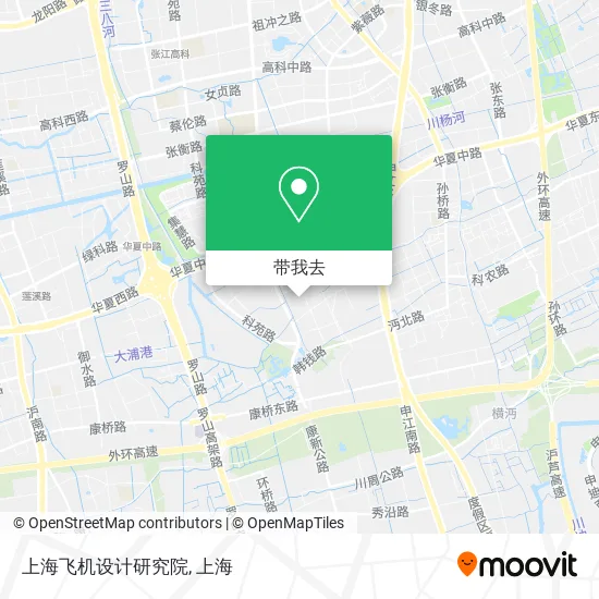 上海飞机设计研究院地图