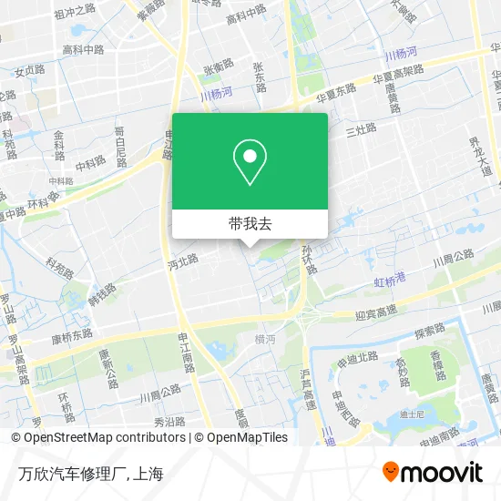 万欣汽车修理厂地图