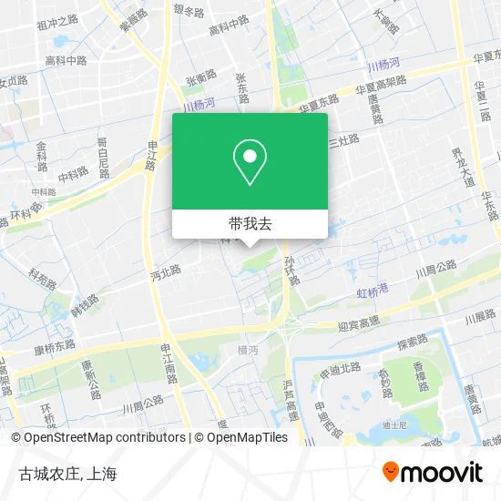 古城农庄地图