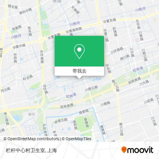 栏杆中心村卫生室地图