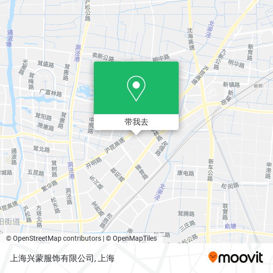 上海兴蒙服饰有限公司地图