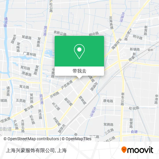 上海兴蒙服饰有限公司地图