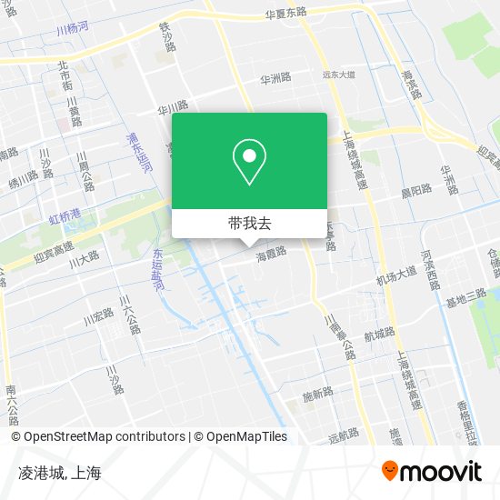 凌港城地图