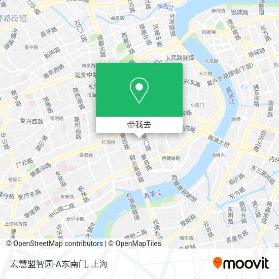 宏慧盟智园-A东南门地图