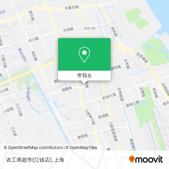 农工商超市(江镇店)地图