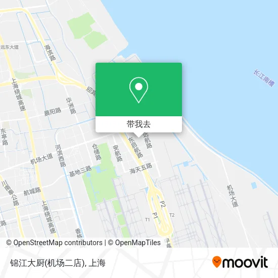 锦江大厨(机场二店)地图