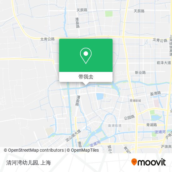 清河湾幼儿园地图