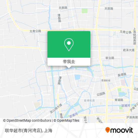 联华超市(青河湾店)地图
