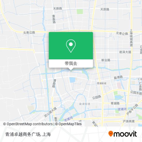 青浦卓越商务广场地图