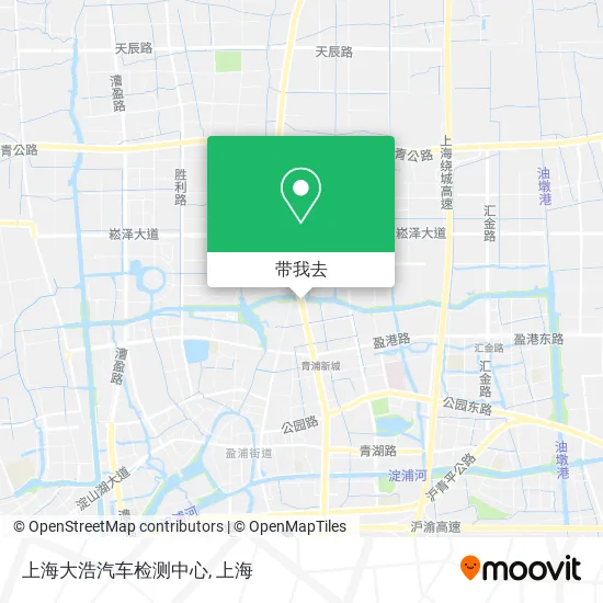 上海大浩汽车检测中心地图