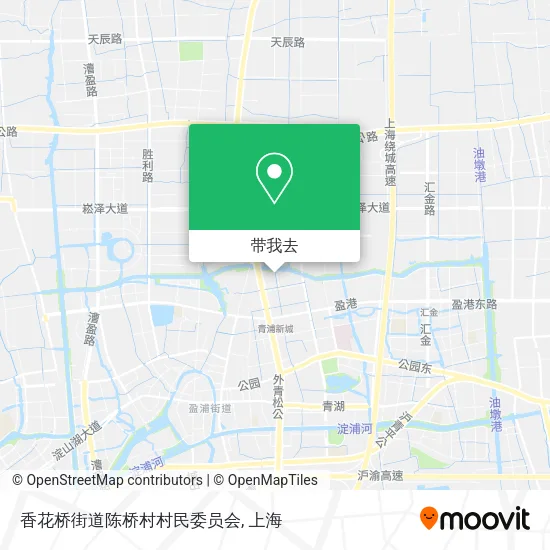 香花桥街道陈桥村村民委员会地图