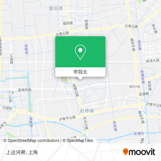 上达河桥地图