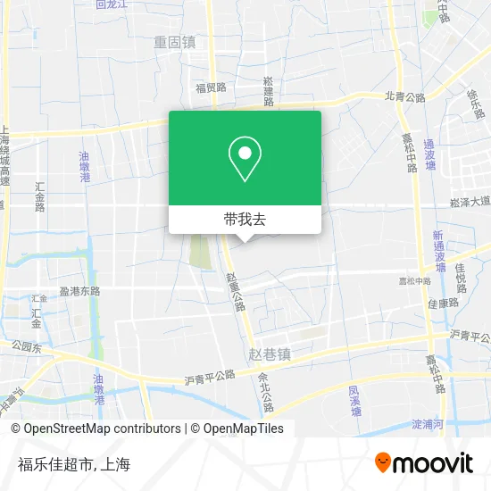 福乐佳超市地图
