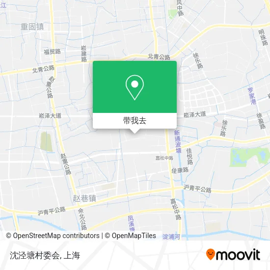 沈泾塘村委会地图