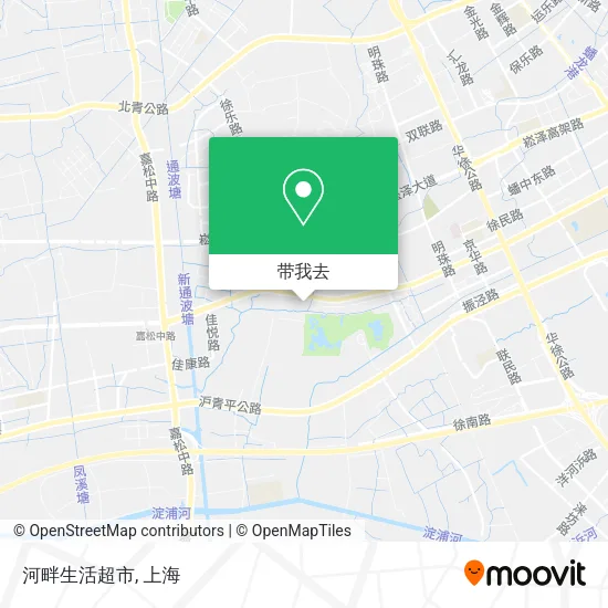 河畔生活超市地图