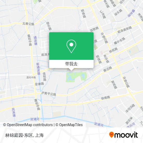 林锦庭园-东区地图