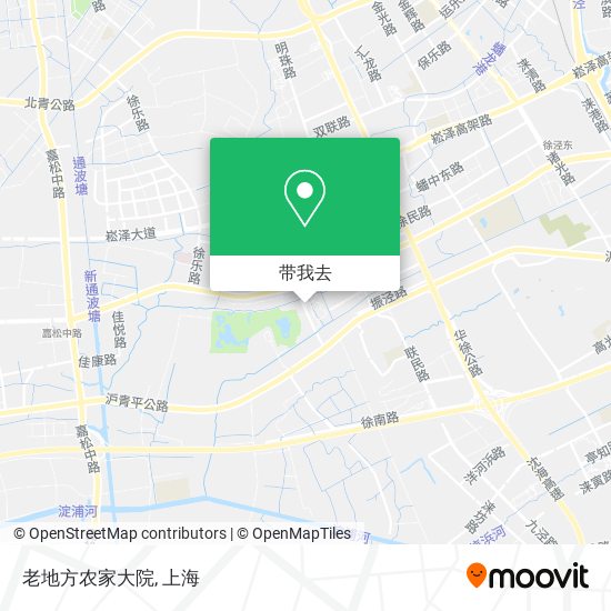 老地方农家大院地图