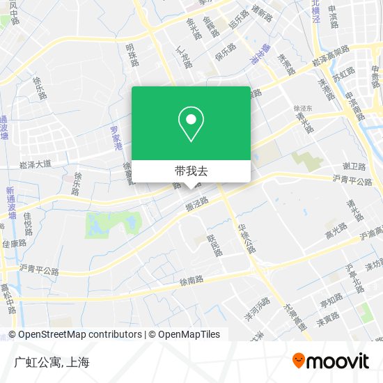 广虹公寓地图