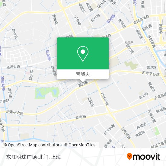 东江明珠广场-北门地图