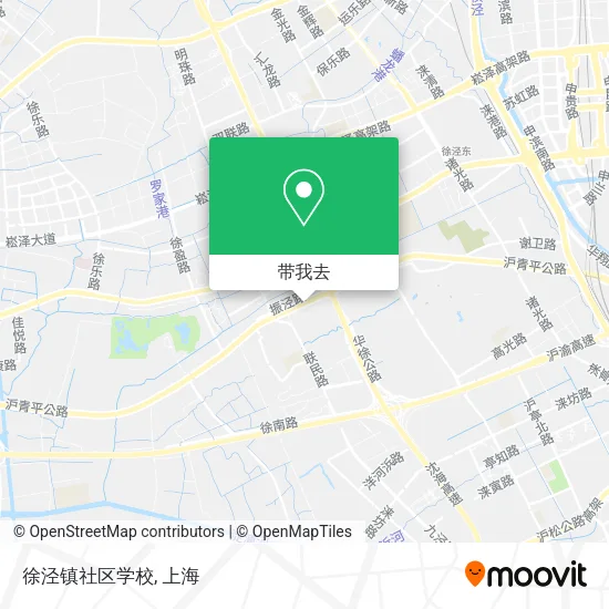 徐泾镇社区学校地图