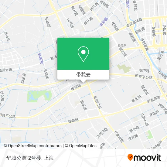 华城公寓-2号楼地图