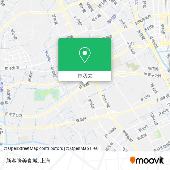 新客隆美食城地图