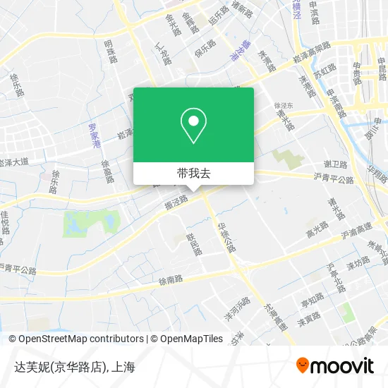 达芙妮(京华路店)地图