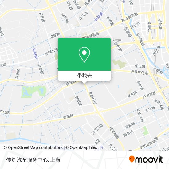 传辉汽车服务中心地图