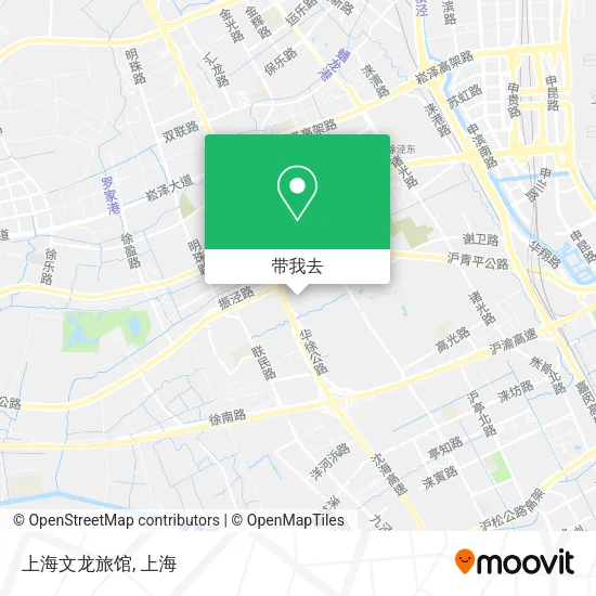 上海文龙旅馆地图