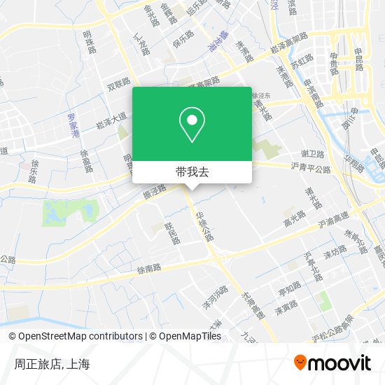 周正旅店地图