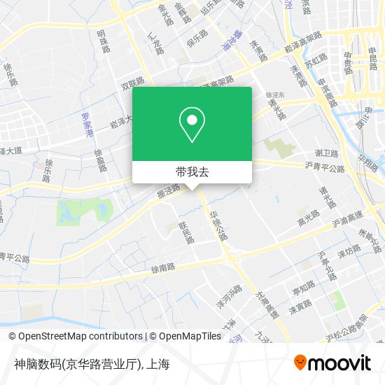神脑数码(京华路营业厅)地图