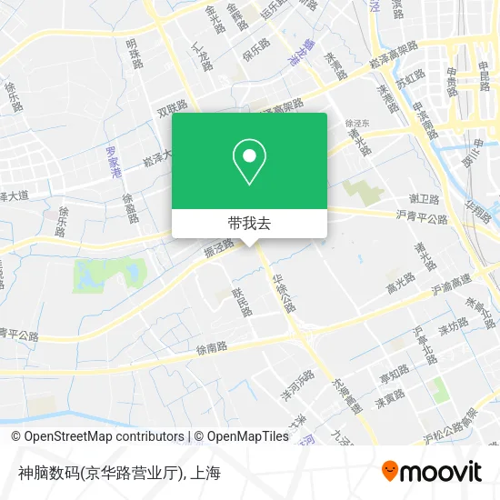 神脑数码(京华路营业厅)地图