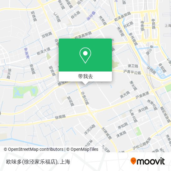 欧味多(徐泾家乐福店)地图
