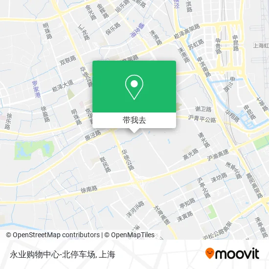 永业购物中心-北停车场地图