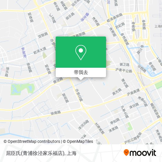 屈臣氏(青浦徐泾家乐福店)地图