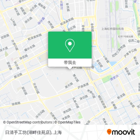 日清手工坊(湖畔佳苑店)地图