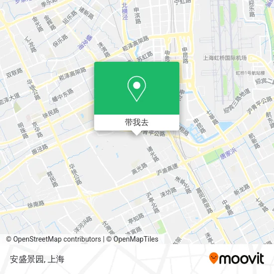 安盛景园地图