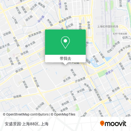 安盛景园·上海88区地图