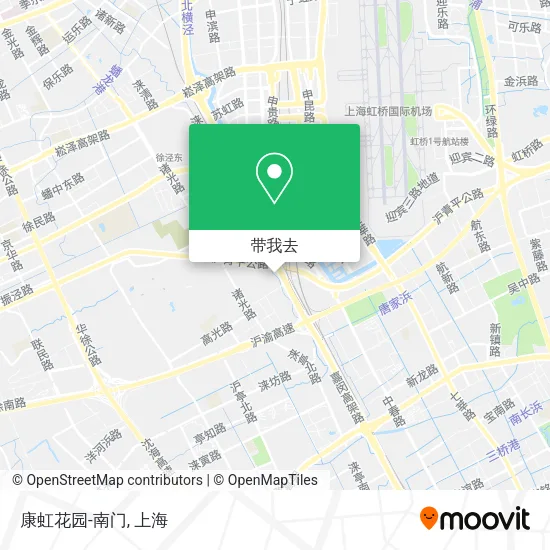 康虹花园-南门地图