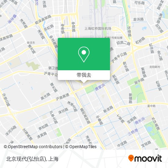 北京现代(弘怡店)地图