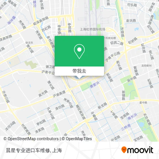 晨星专业进口车维修地图