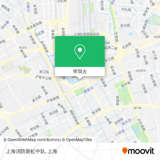 上海消防新虹中队地图