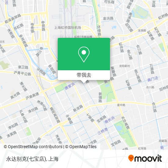 永达别克(七宝店)地图
